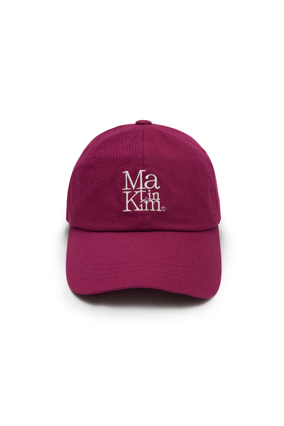 韓國選物🇰🇷Matin Kim Matin Block Logo Ball Cap 刺繡方塊Logo棒球帽［質感刺繡 修飾臉型百搭帽！］
