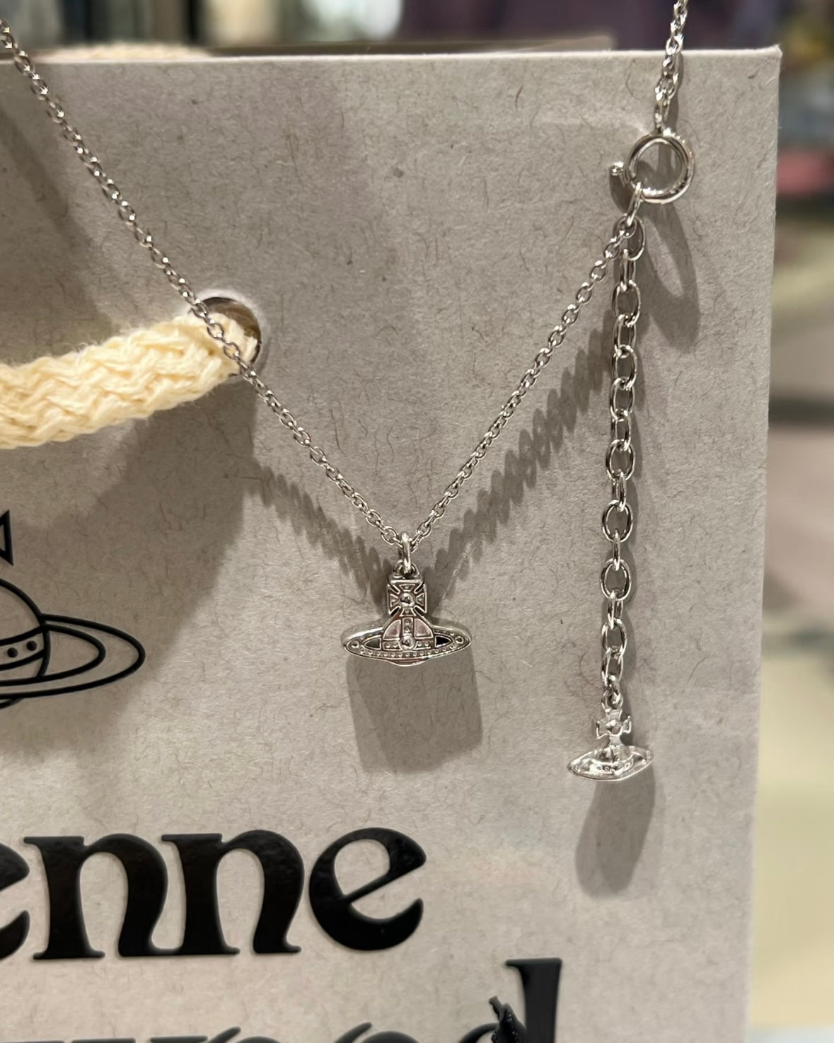 Vivienne Westwood Oslo Pendant Necklace (925 純銀) [敏感寶寶友好]