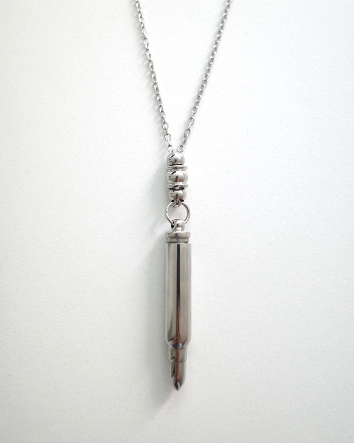 韓國選物🇰🇷Dazzling Club Metallic Bullet Necklace 金屬子彈頸鏈