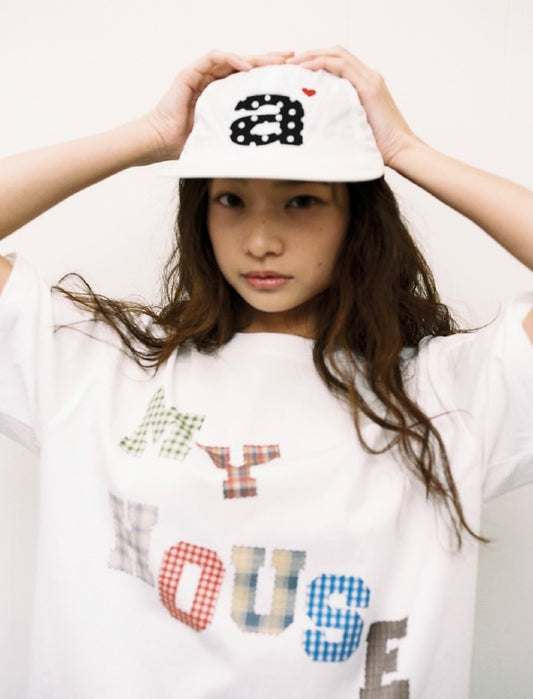 Aeae Dot Small Letter Nylon Cap 最新韓國選物🇰🇷波點大A尼龍棒球帽［Made in Korea🇰🇷復古運動風］