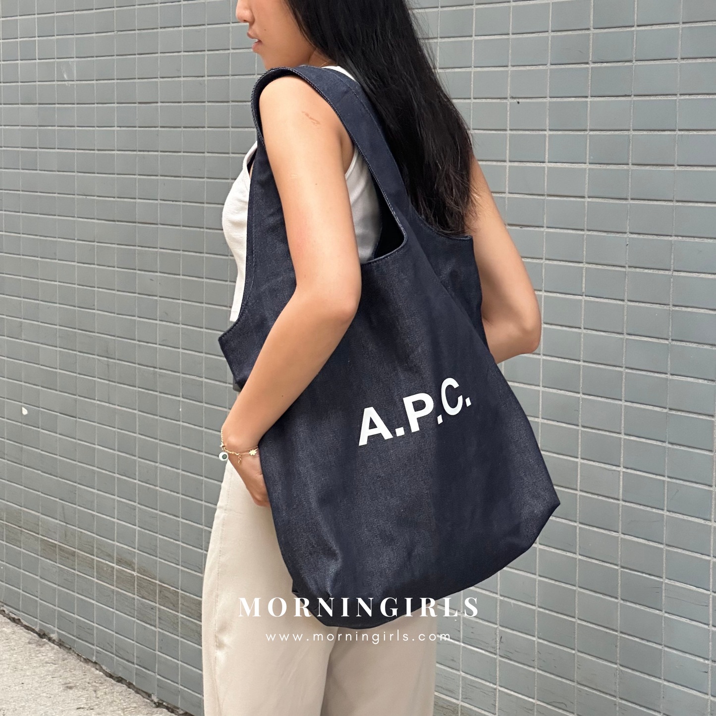 A.P.C. Ninon Tote Bag [SS24最新重磅牛仔布!]