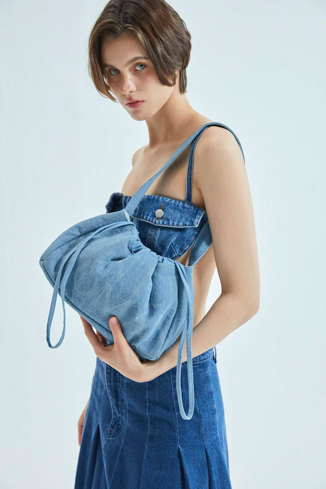 Gentlewoman Denim Dumpling Bag 牛仔