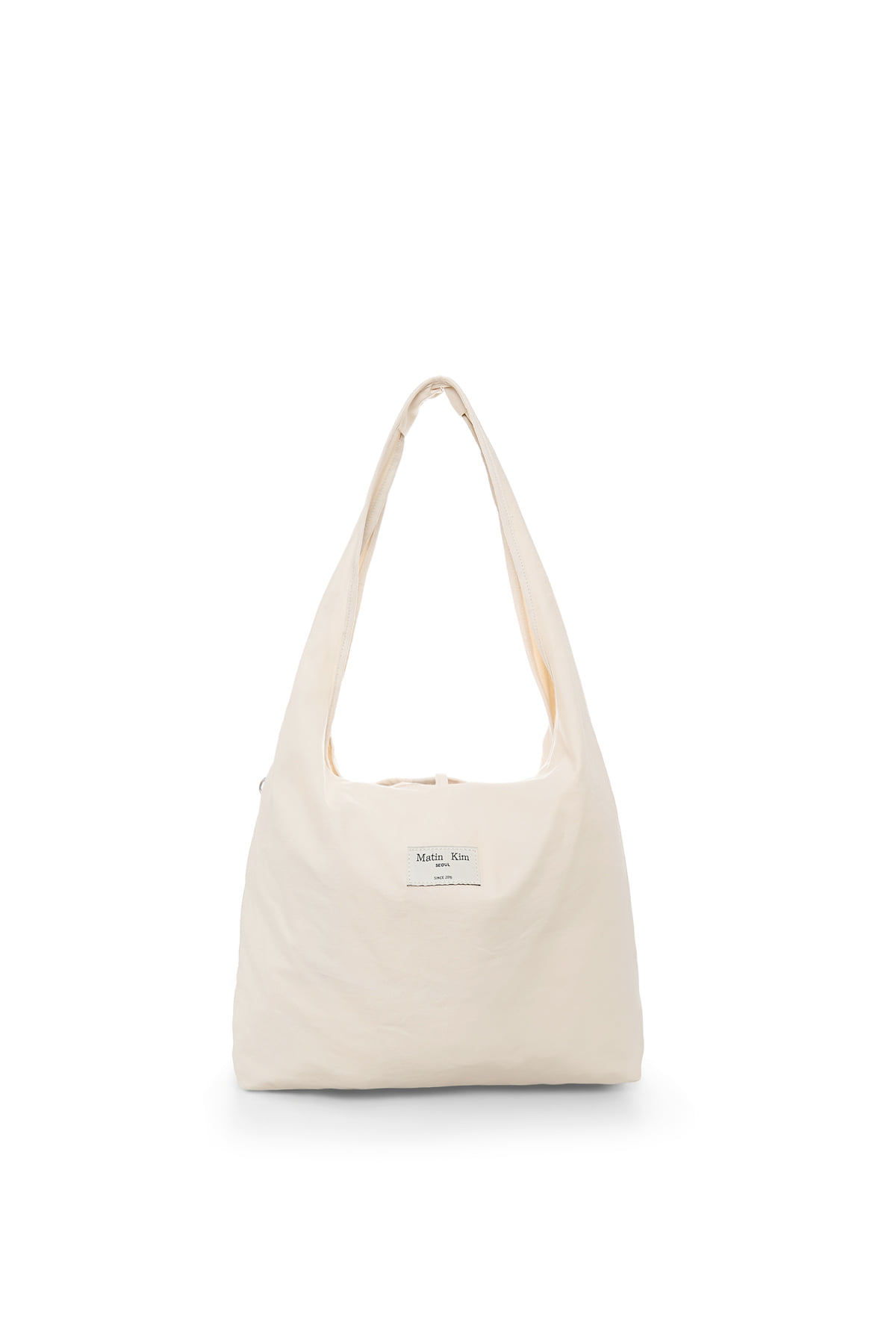 Matin Kim Logo Point Round Ecobag 最新韓國選物🇰🇷經典Logo蝴蝶結環保袋［輕盈隨性風 容量超大!］