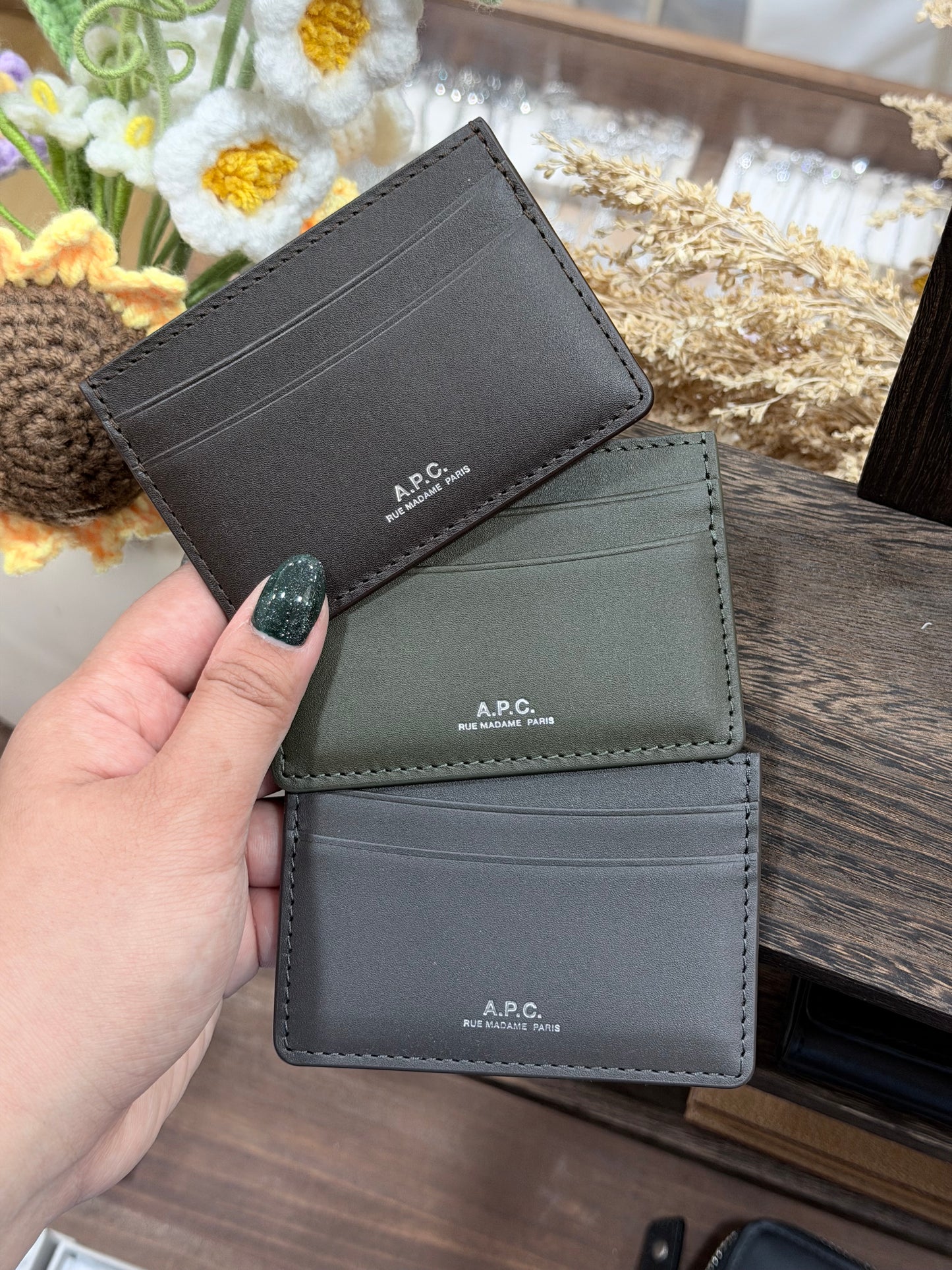 A.P.C. Andre Cardholder [最新秋冬限定色上架!]