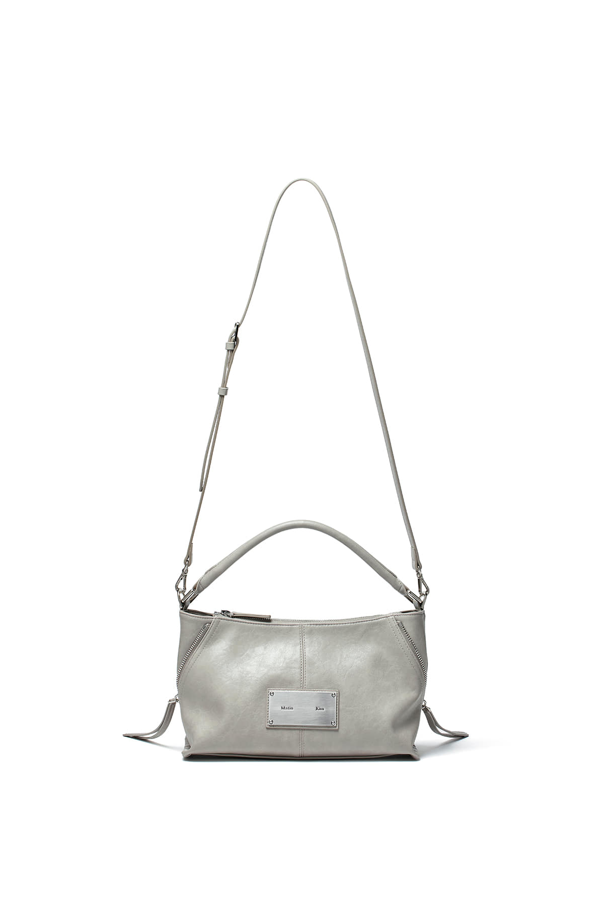 Matin Kim Side Zipper Two Way Bag SMALL 最新韓國選物🇰🇷側鍊飾帶單肩袋 [可兩用手挽側揹OK!］
