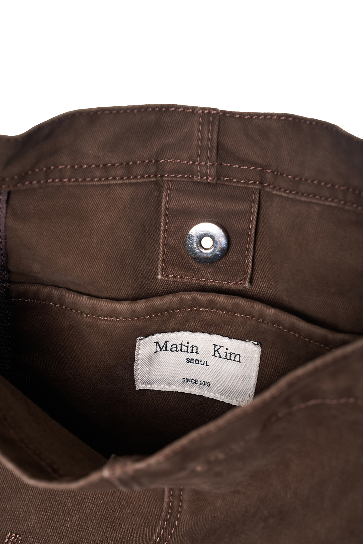 韓國選物🇰🇷 Matin Kim Vintage Washed Cotton Shoulder Bag 復古水洗棉質大袋［Twice Momo同款 復古隨性，超大容量款！]