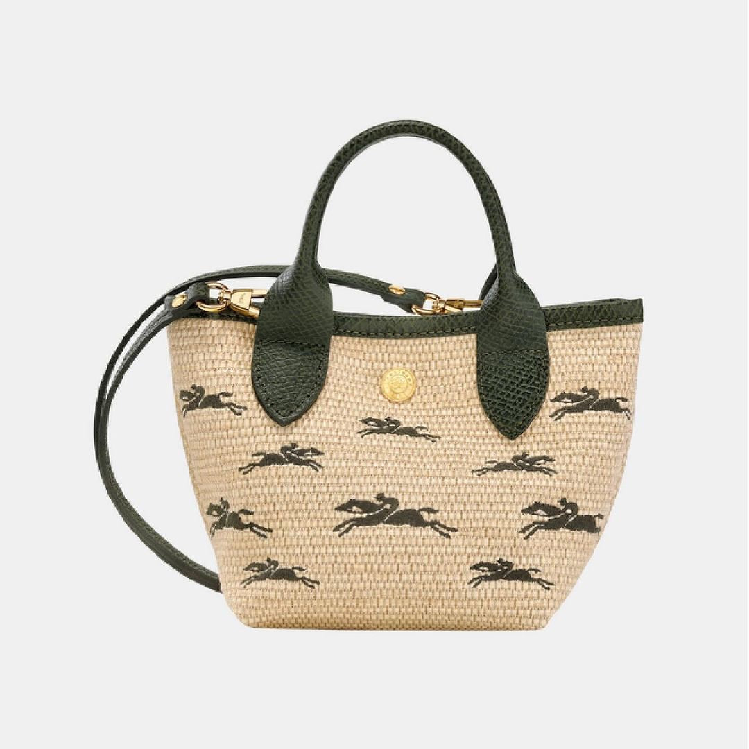 LONGCHAMP Le Panier Pliage XS Basket [迷你藤籃袋連長肩帶