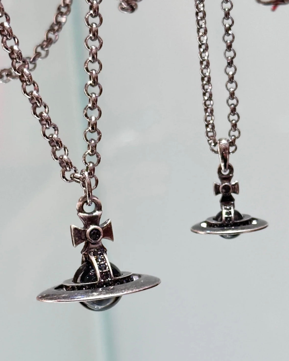 Vivienne Westwood ORB Pendant Crystal Necklace 水泥灰長款  [2025限定色 建議提早下單]