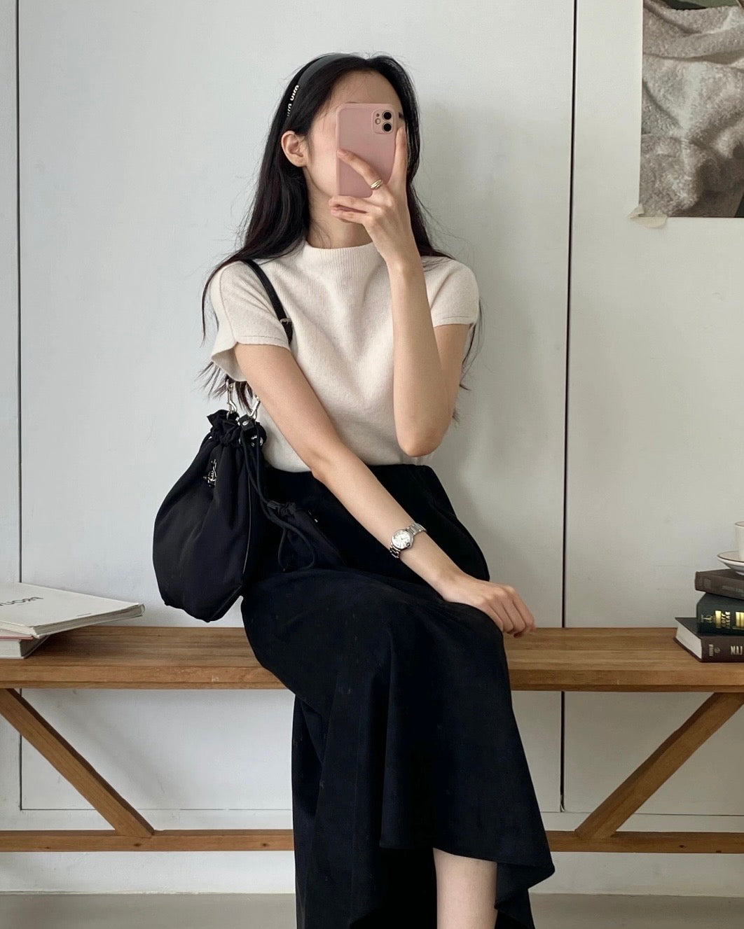 Vivienne Westwood Drawstring Shoulder Bag [$100 off for Singles' Day! HOT ITEM! Extra Large Capacity Durable Bag]