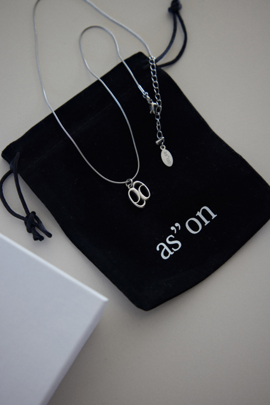 Ason New Logo Necklace 最新韓國選物🇰🇷經典logo頸鏈［低調輕奢款式 超推薦!］