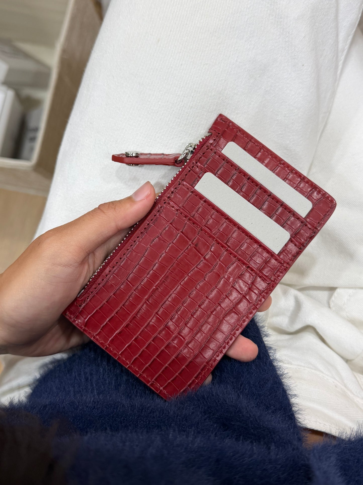 Vivienne Westwood Slim Long Cardholder 鱷魚皮  [SS25最新上架]