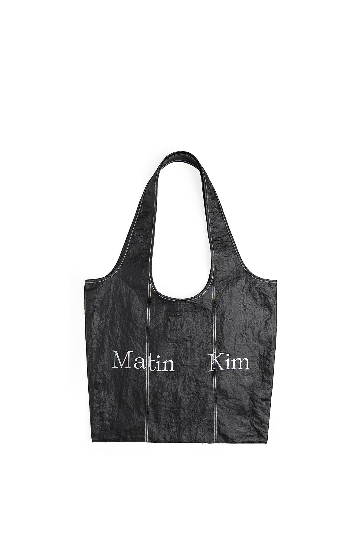 韓國選物🇰🇷 Matin Kim Matin Line Stitch EcoBag 個性風輕便環保袋［簡約車線 隨型百搭款！］
