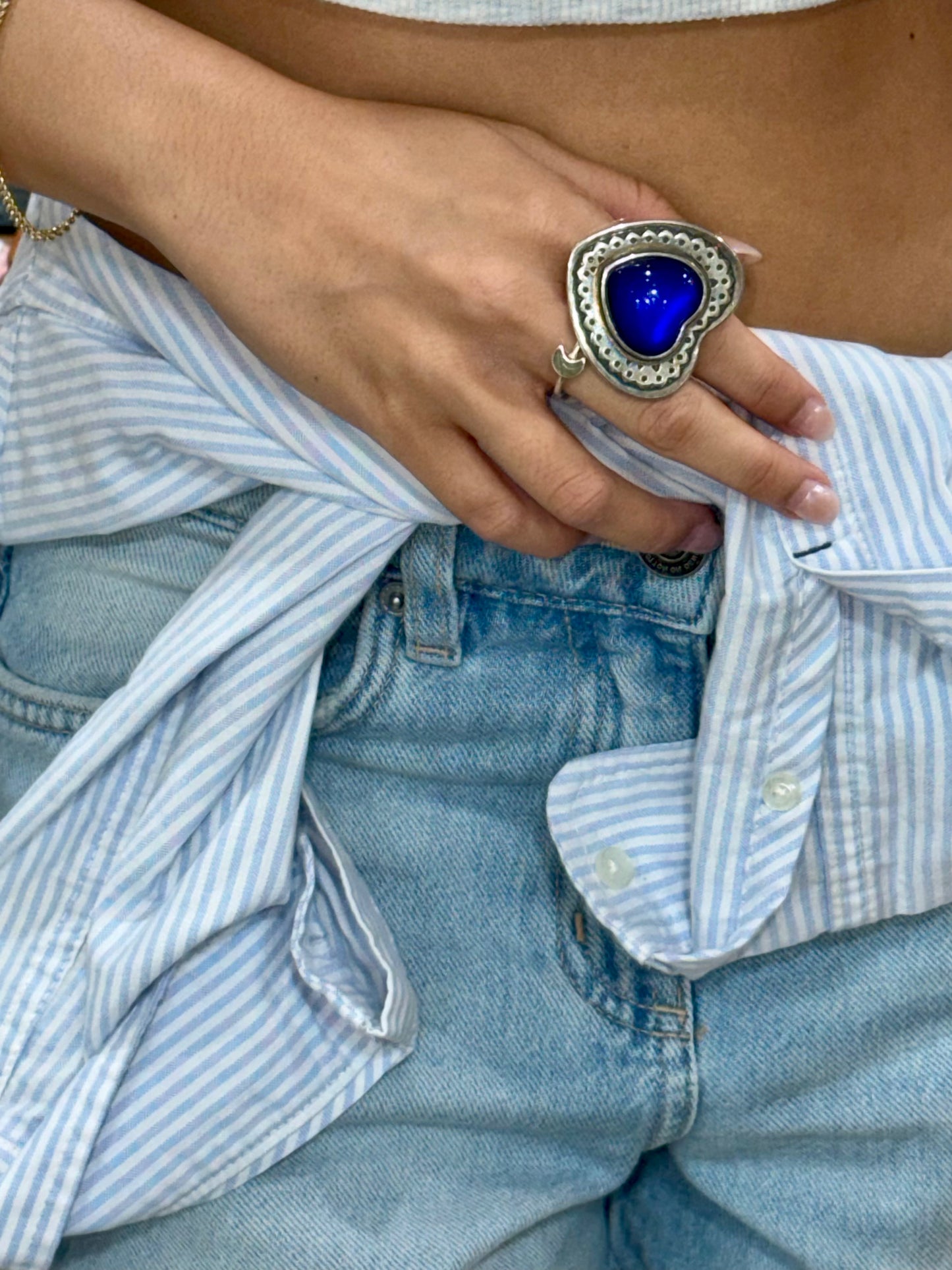 Otro Accesorio 西班牙手工飾物 - Vintage Heart Ring [震撼限時現貨優惠$199!]