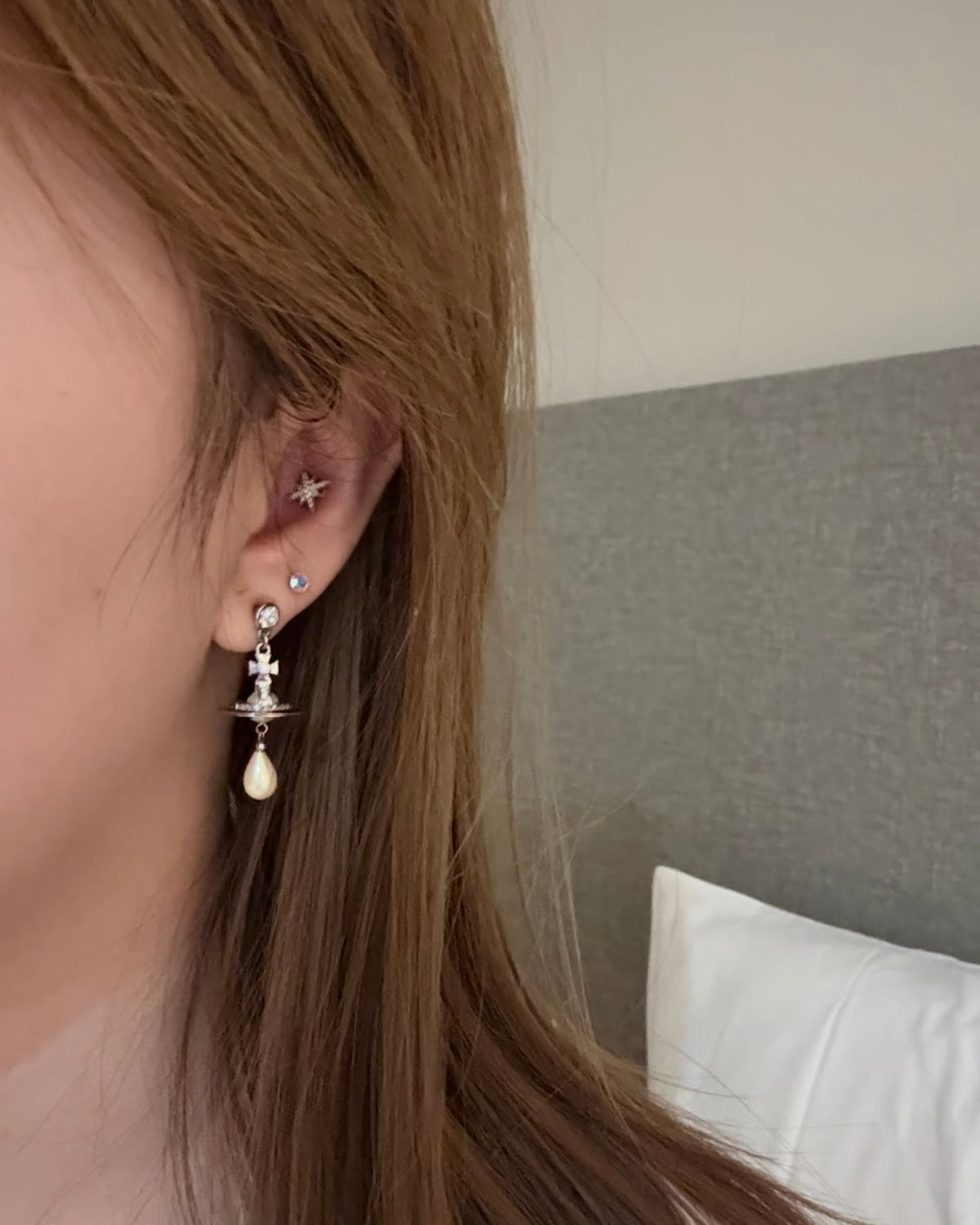 Vivienne Westwood Aleksa Earring 巴洛克水滴珍珠 [絕美歐洲復古風]