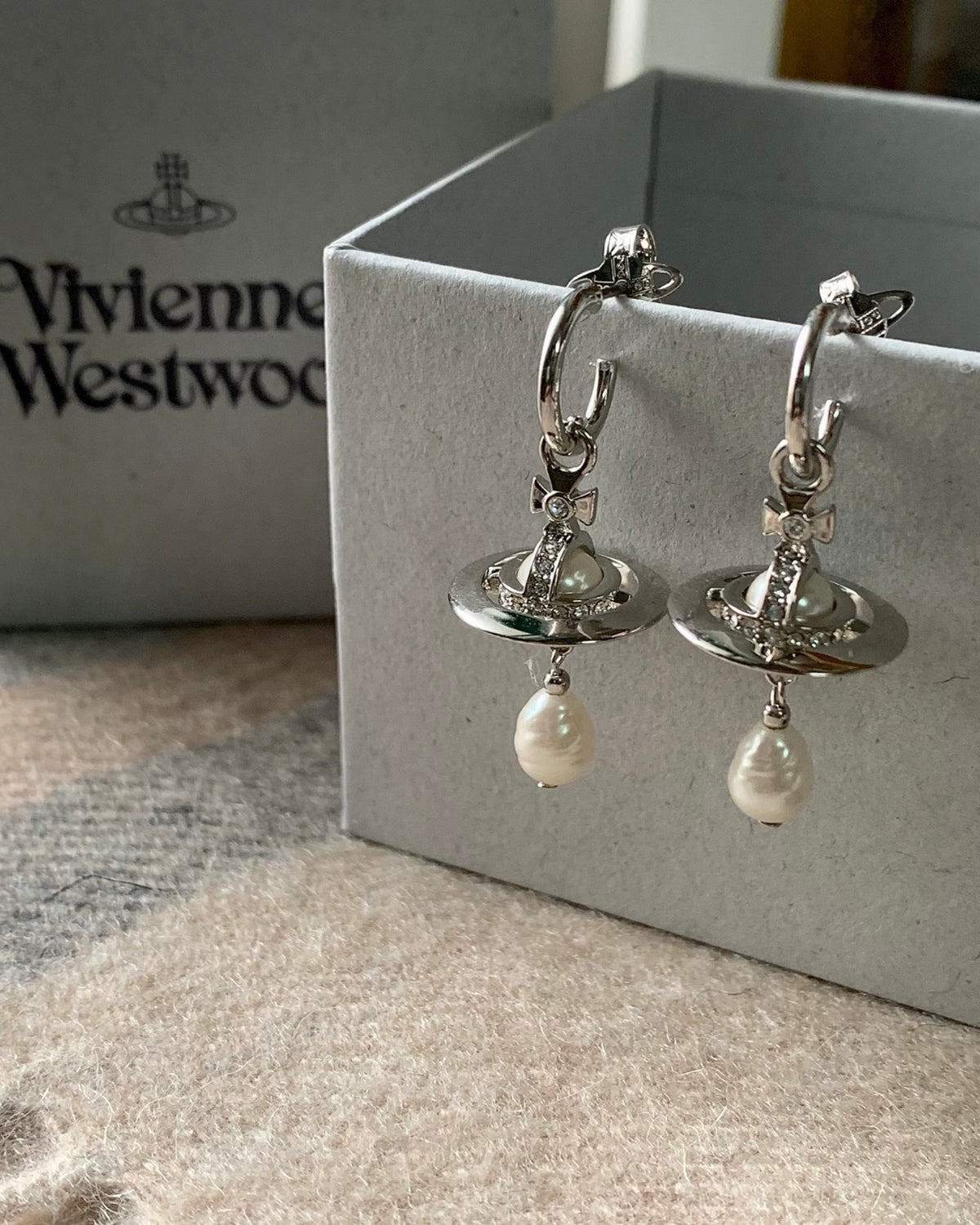 Vivienne Westwood Aleksa Earring 巴洛克水滴珍珠 [絕美歐洲復古風]