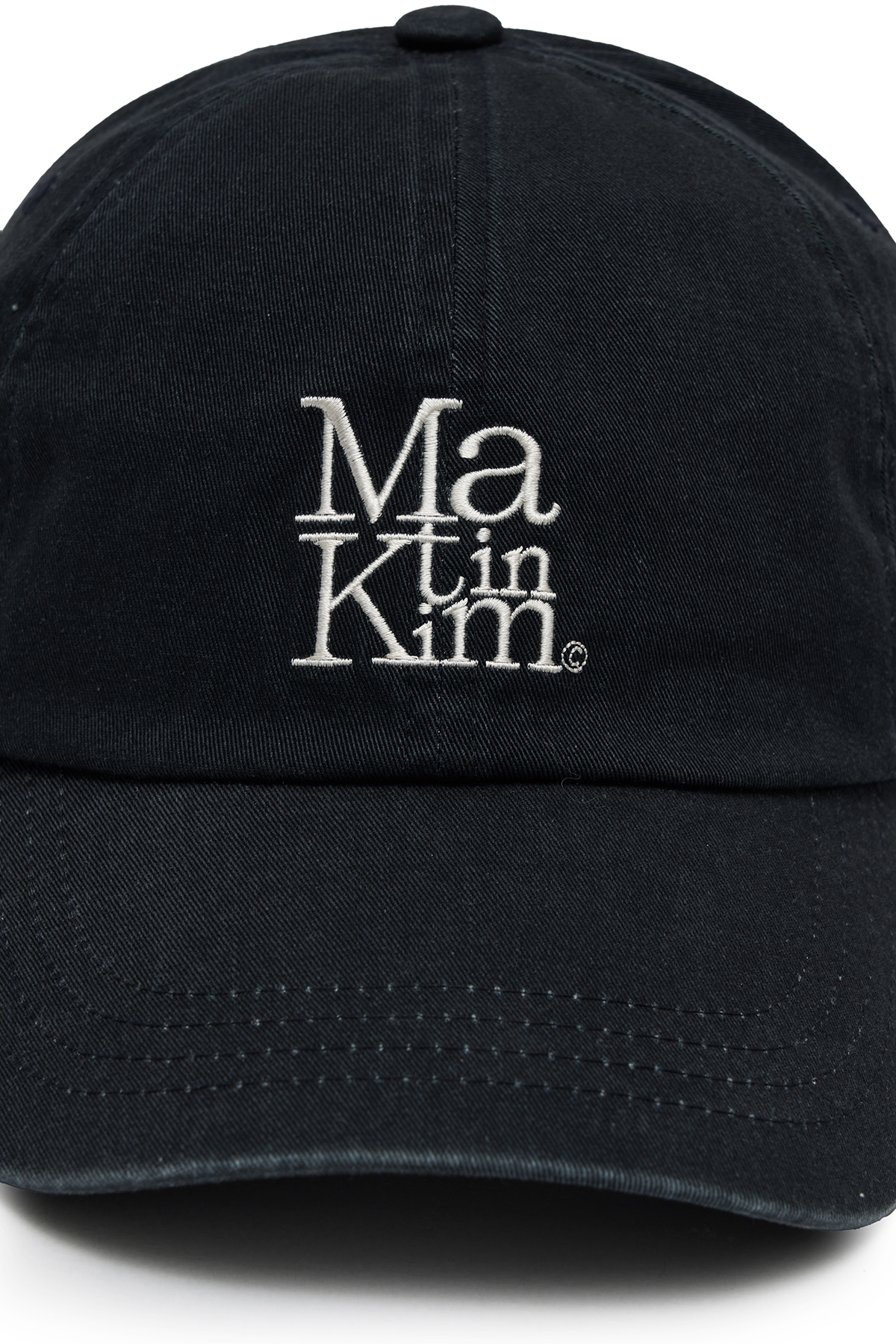 韓國選物🇰🇷Matin Kim Matin Block Logo Ball Cap 刺繡方塊Logo棒球帽［質感刺繡 修飾臉型百搭帽！］