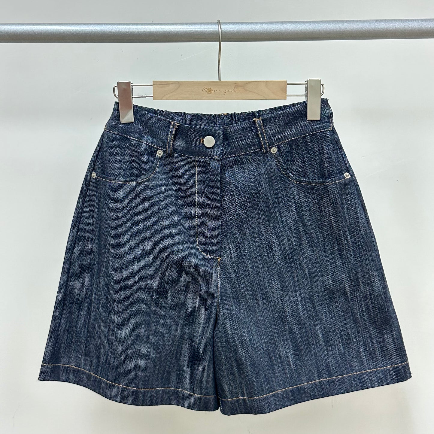 Non-Fade Denim Shorts