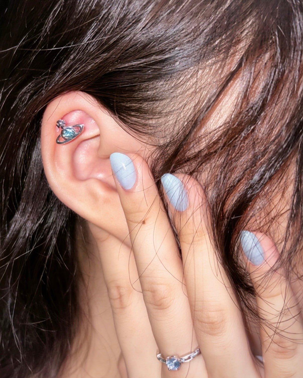 Vivienne Westwood Nano Solitaire Earrings [Cortis同款!小尺寸可放耳骨]