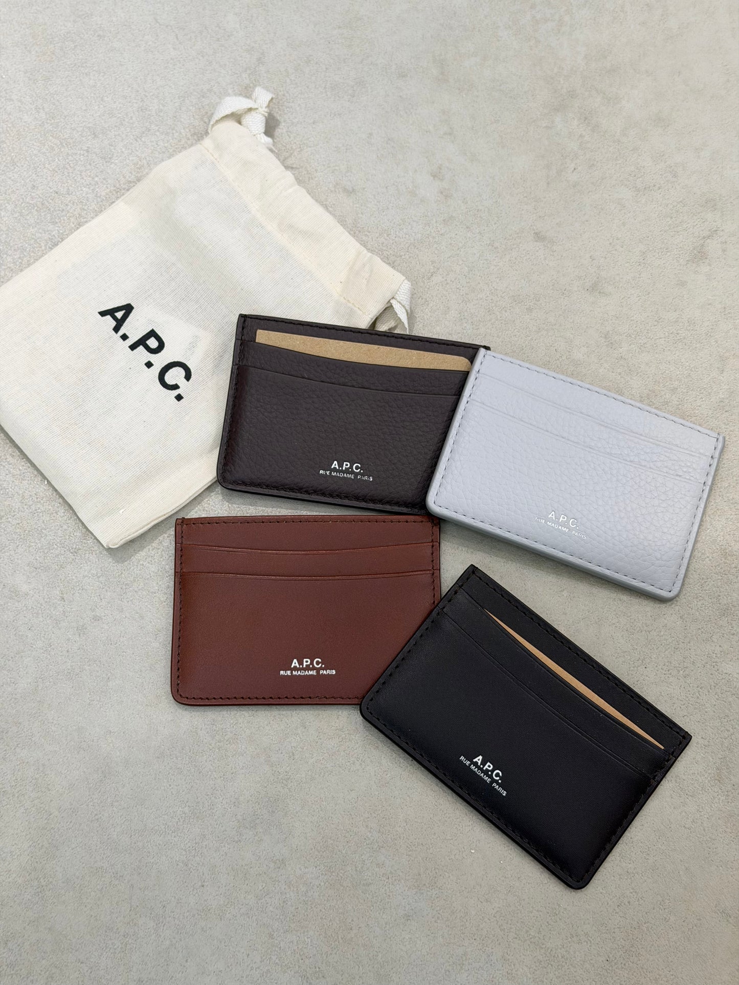 A.P.C. Andre Cardholder [多色限定優惠$899 高質牛皮十分耐用]