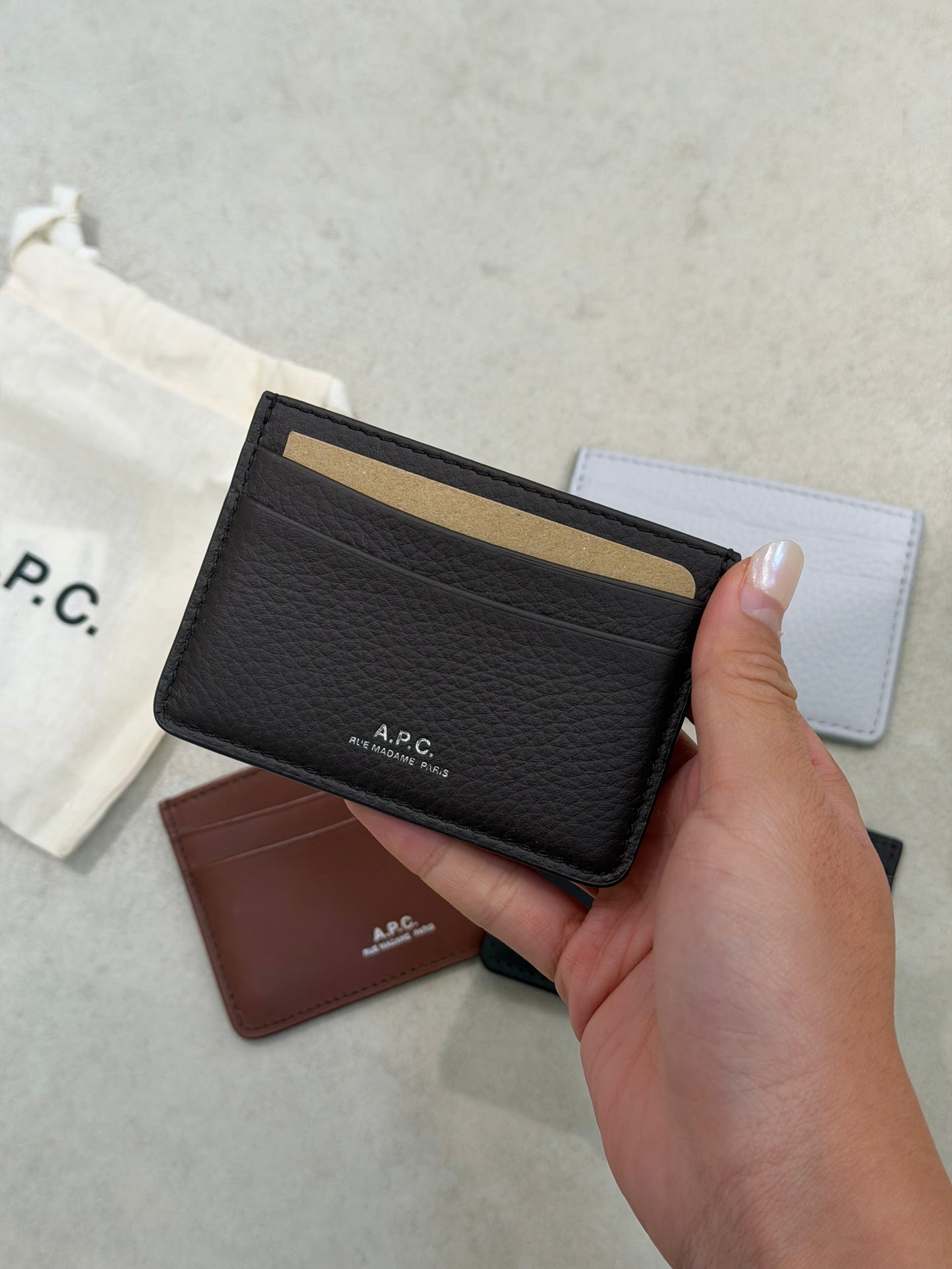 A.P.C. Andre Cardholder [多色限定優惠$899 高質牛皮十分耐用]