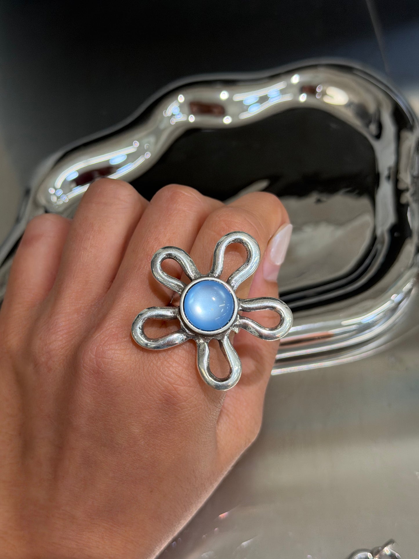 Otro Accesorio 西班牙手工飾物 - Hollow Flower Ring [NEW ITEM!]
