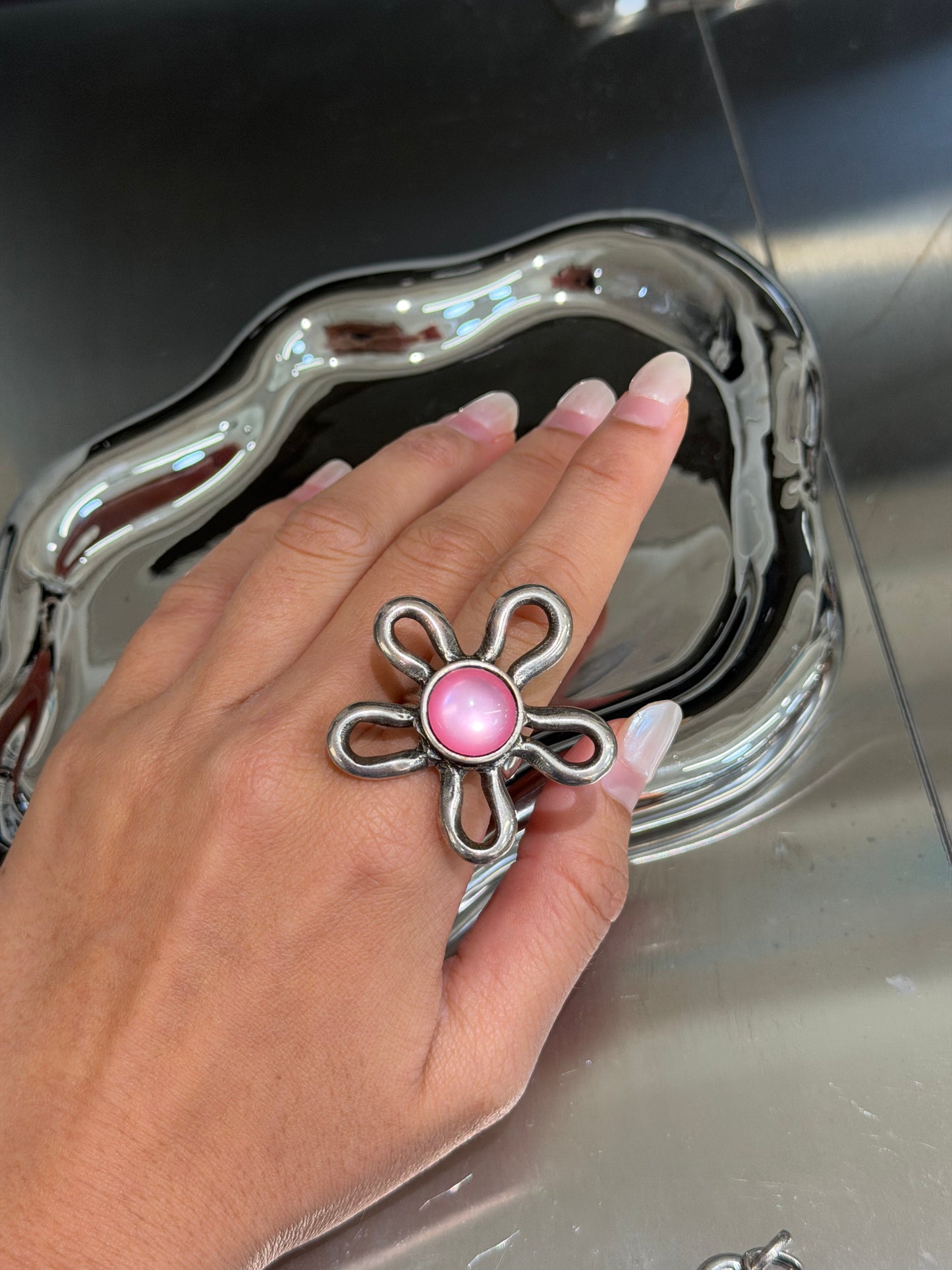 Otro Accesorio 西班牙手工飾物 - Hollow Flower Ring [NEW ITEM!]