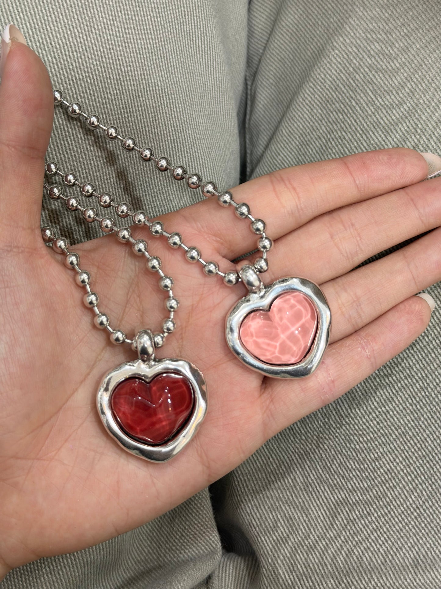 Otro Accesorio 西班牙手工飾物 - Galaxy Heart Necklace [NEW ITEM! 寶石頸鏈]