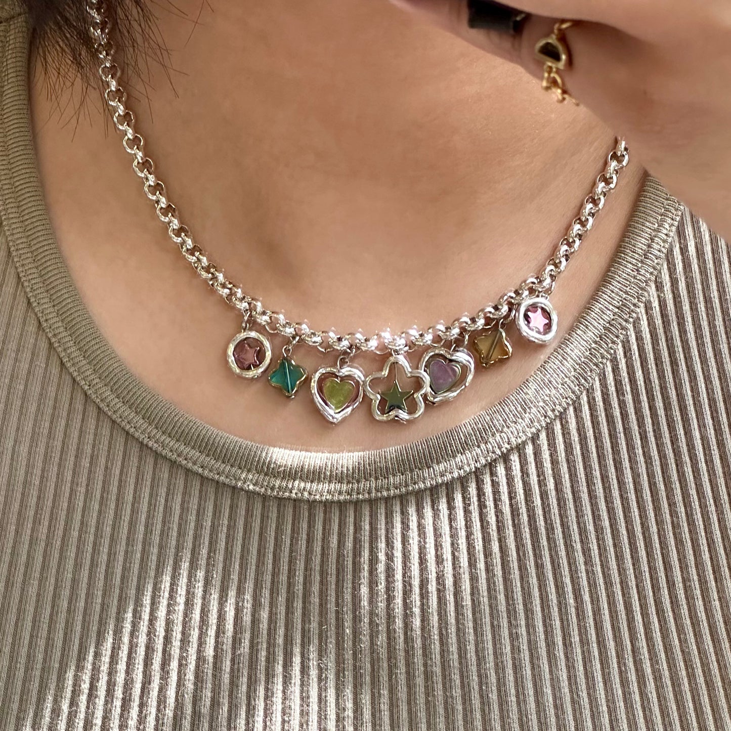 Otro Accesorio 西班牙手工飾物 - Transparent Pendant Necklace 透透吊墜頸鏈