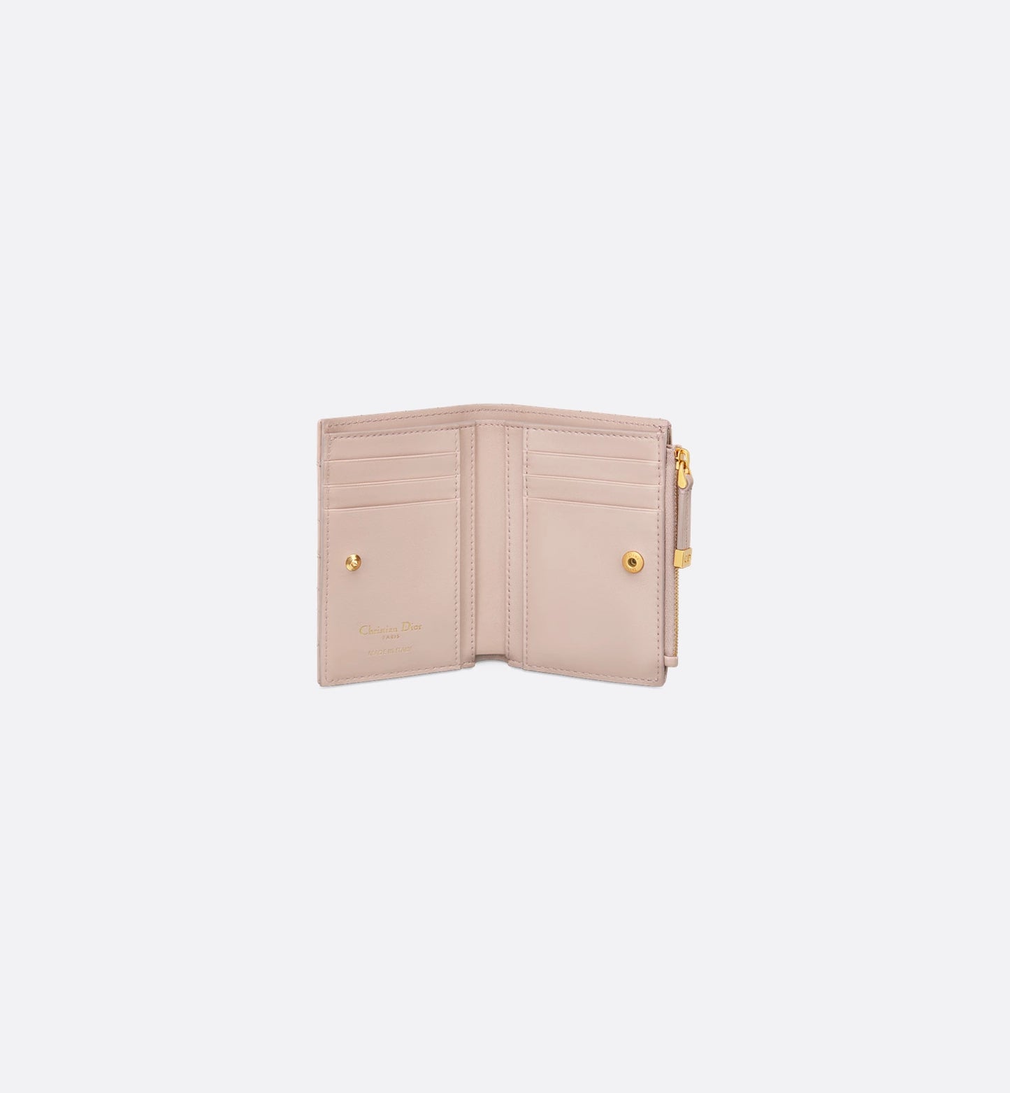 Dior日本聖誕限定愛心鑽扣系列 Caro Dahlia Wallet 小銀包