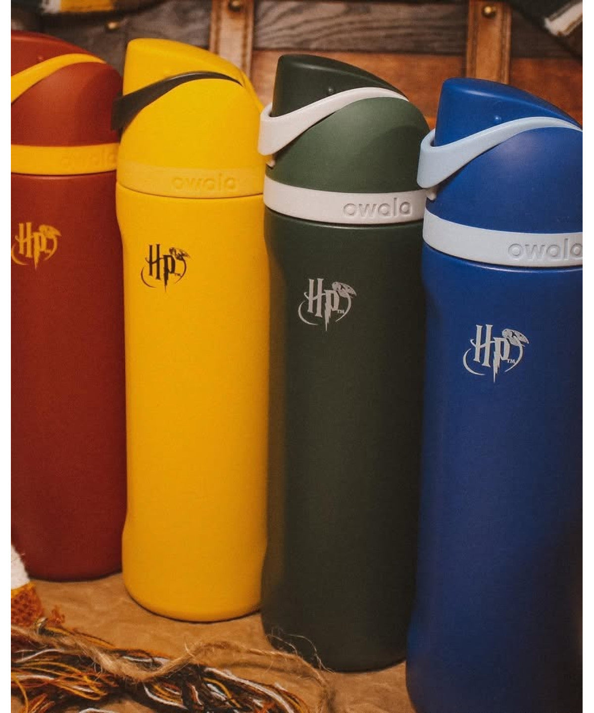 美國 Owala Harry Potter Collection FreeSip隔熱不鏽鋼吸管水瓶 24oz