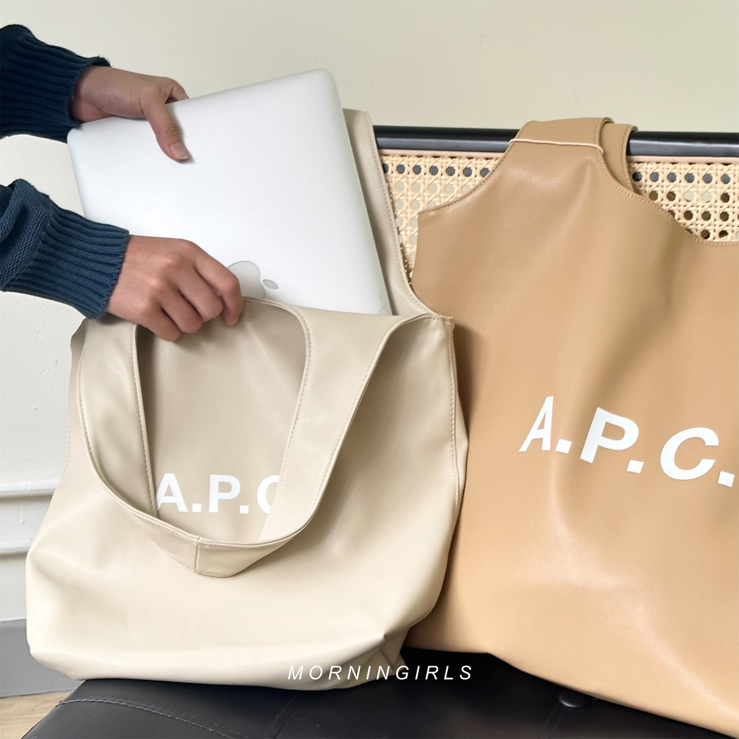 A.P.C. Ninon Tote Bag [SMALL]［全新春夏限定色上架!!］
