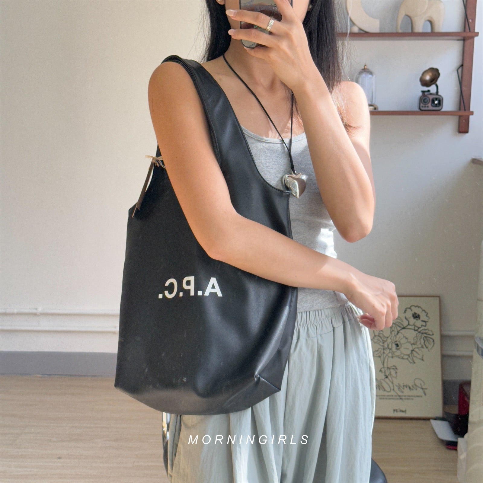 A.P.C. Ninon Tote Bag [SMALL] – morningirls