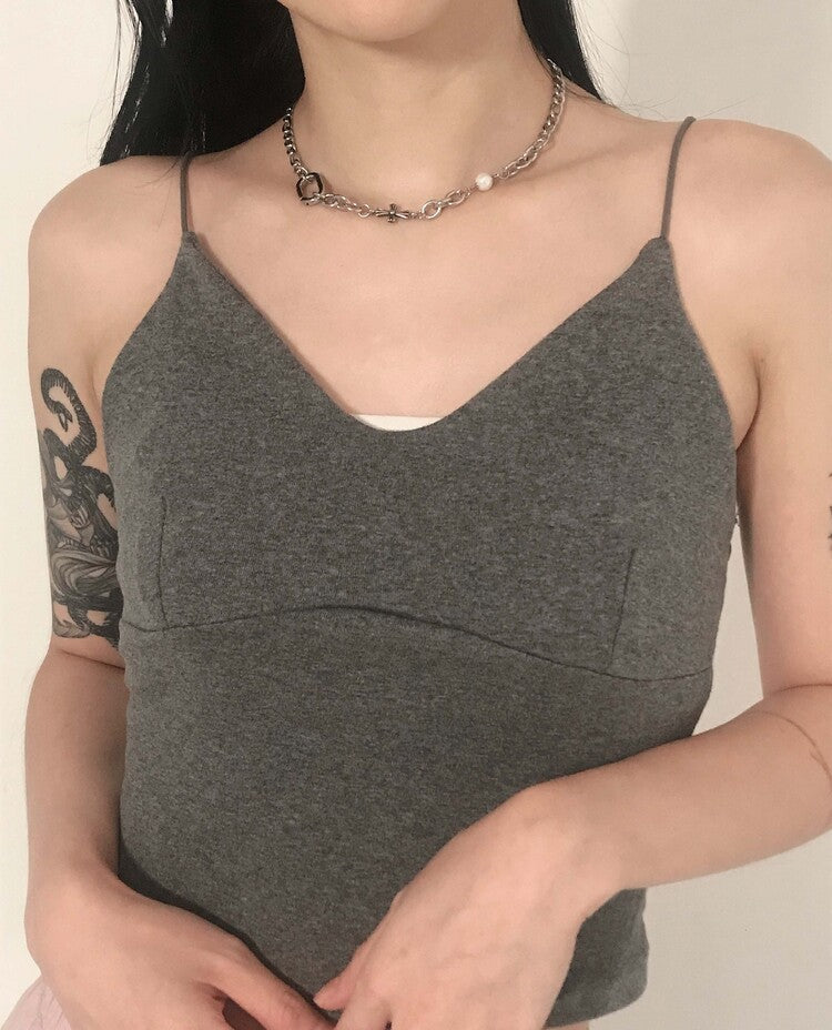 韓國OFUSE Cross Pearl Choker
