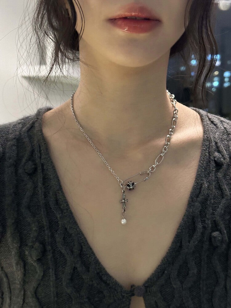 韓國OFUSE Pearl Drop Necklacet [ITZY YEJI同款]