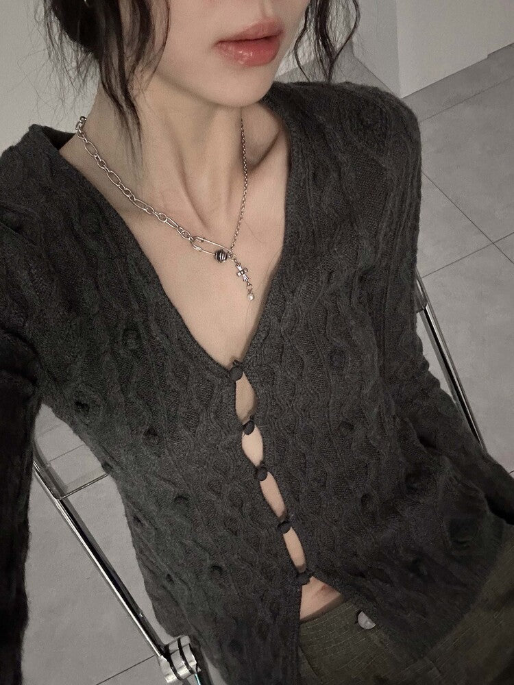 韓國OFUSE Pearl Drop Necklacet [ITZY YEJI同款]