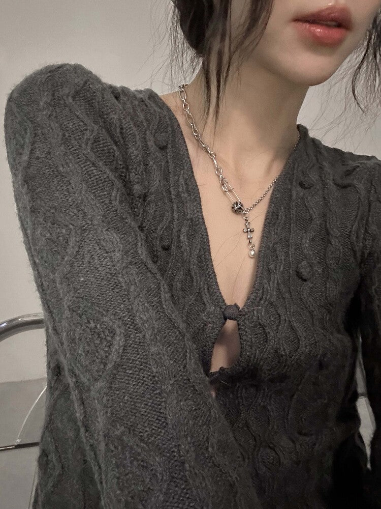 韓國OFUSE Pearl Drop Necklacet [ITZY YEJI同款]