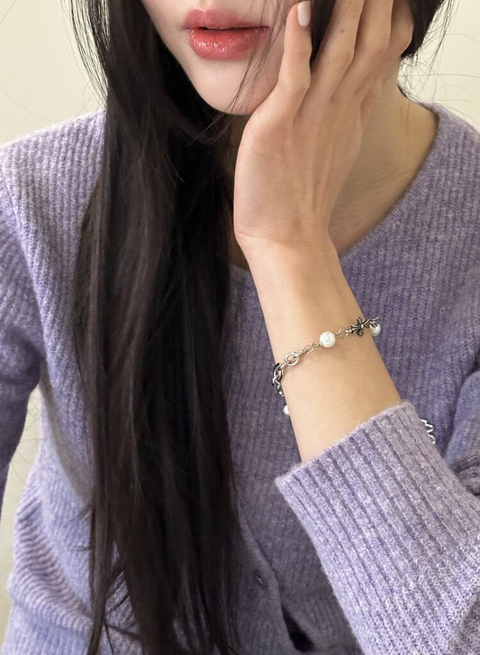 韓國OFUSE Pearl Drop Bracelet