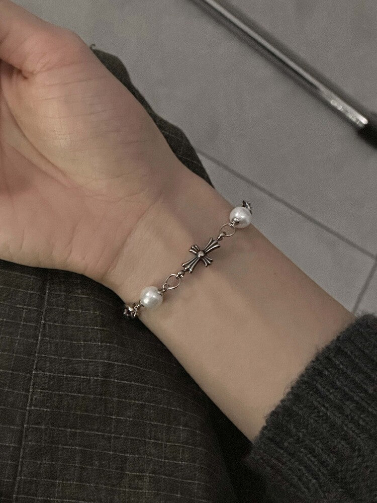 韓國選物🇰🇷 OFUSE Pearl Drop Bracelet