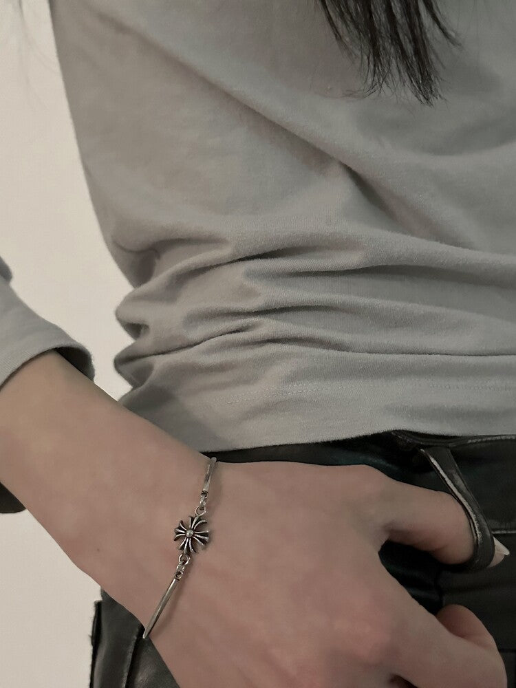 韓國OFUSE Cross Round Bracelet [aespa Giselle同款]