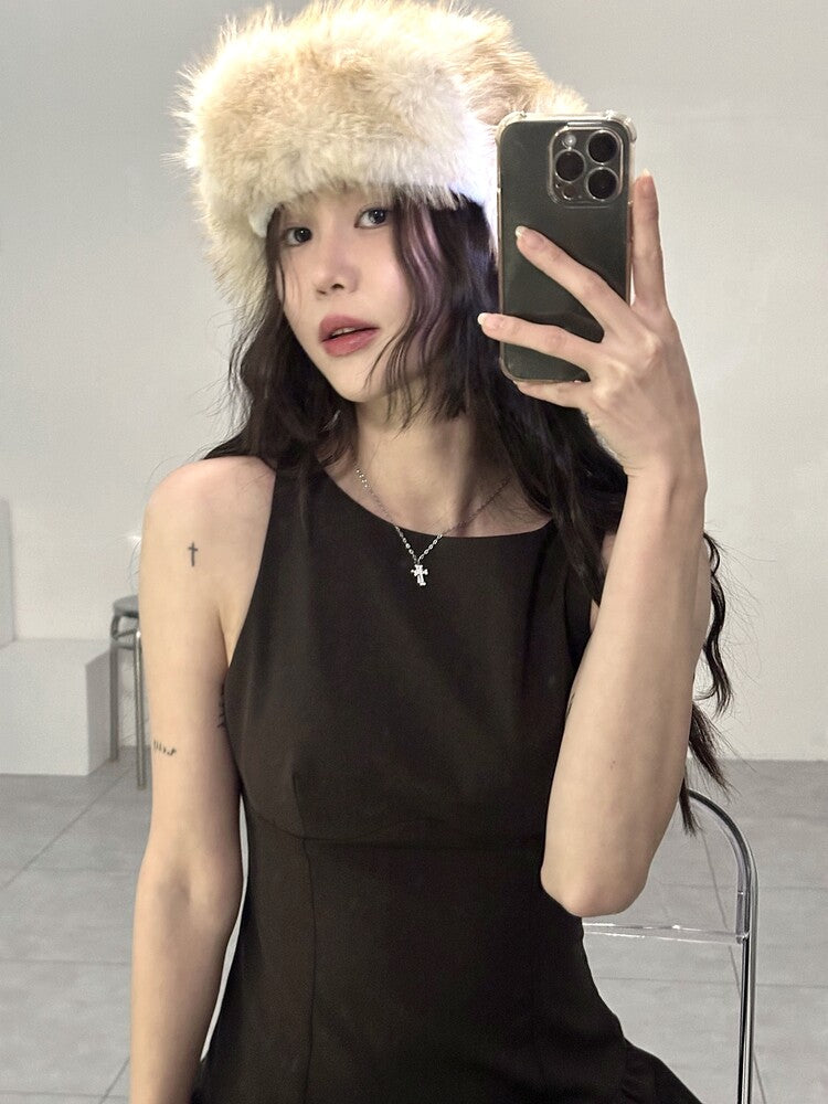 韓國OFUSE 24 Winter Cubic Cross Necklacet [i-dle宋雨琦同款]