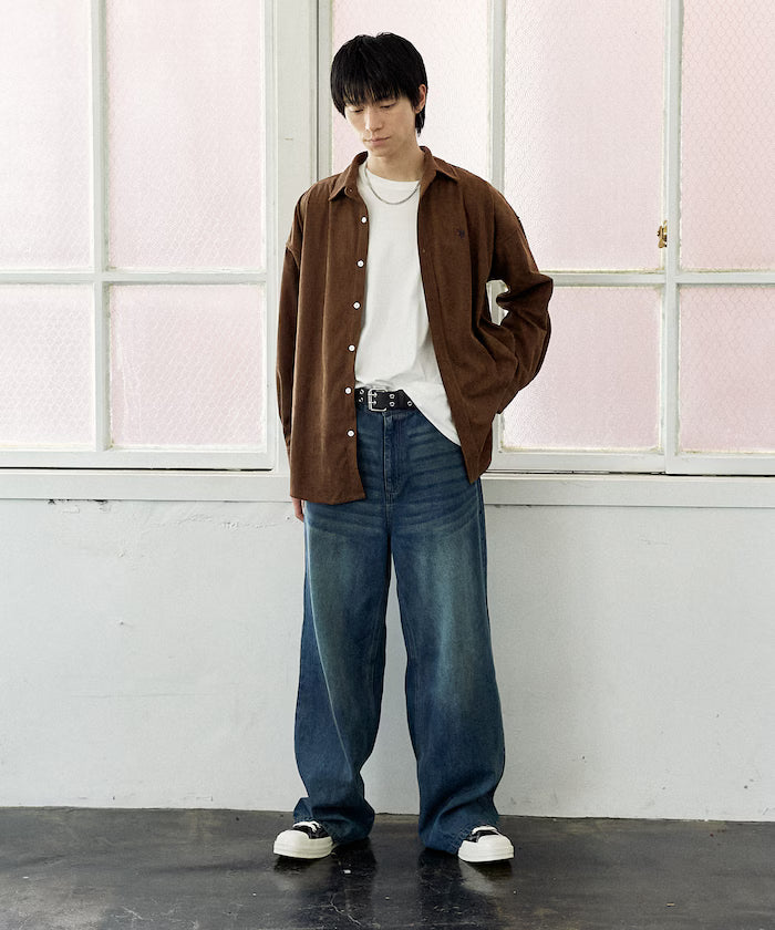 U.S. POLO ASSN. X PUBLUX寬鬆燈芯絨恤衫 [男女可穿unisex 新品優惠中]