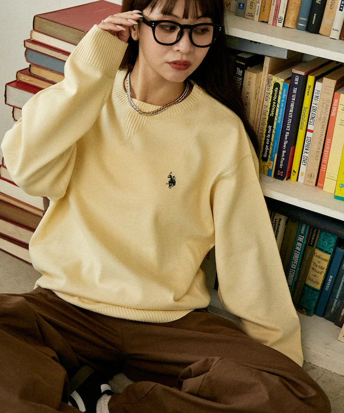 U.S. POLO ASSN. X PUBLUX 圓領薄針織上衣 [男女可穿Unisex 新品優惠中]